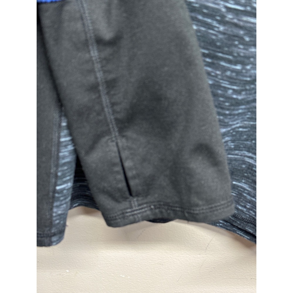 ACTIVE LIFE by REFLEX Women's Blue Black Heathered 1/4 Zip Pullover Top‎ XXL - Picture 2 of 6